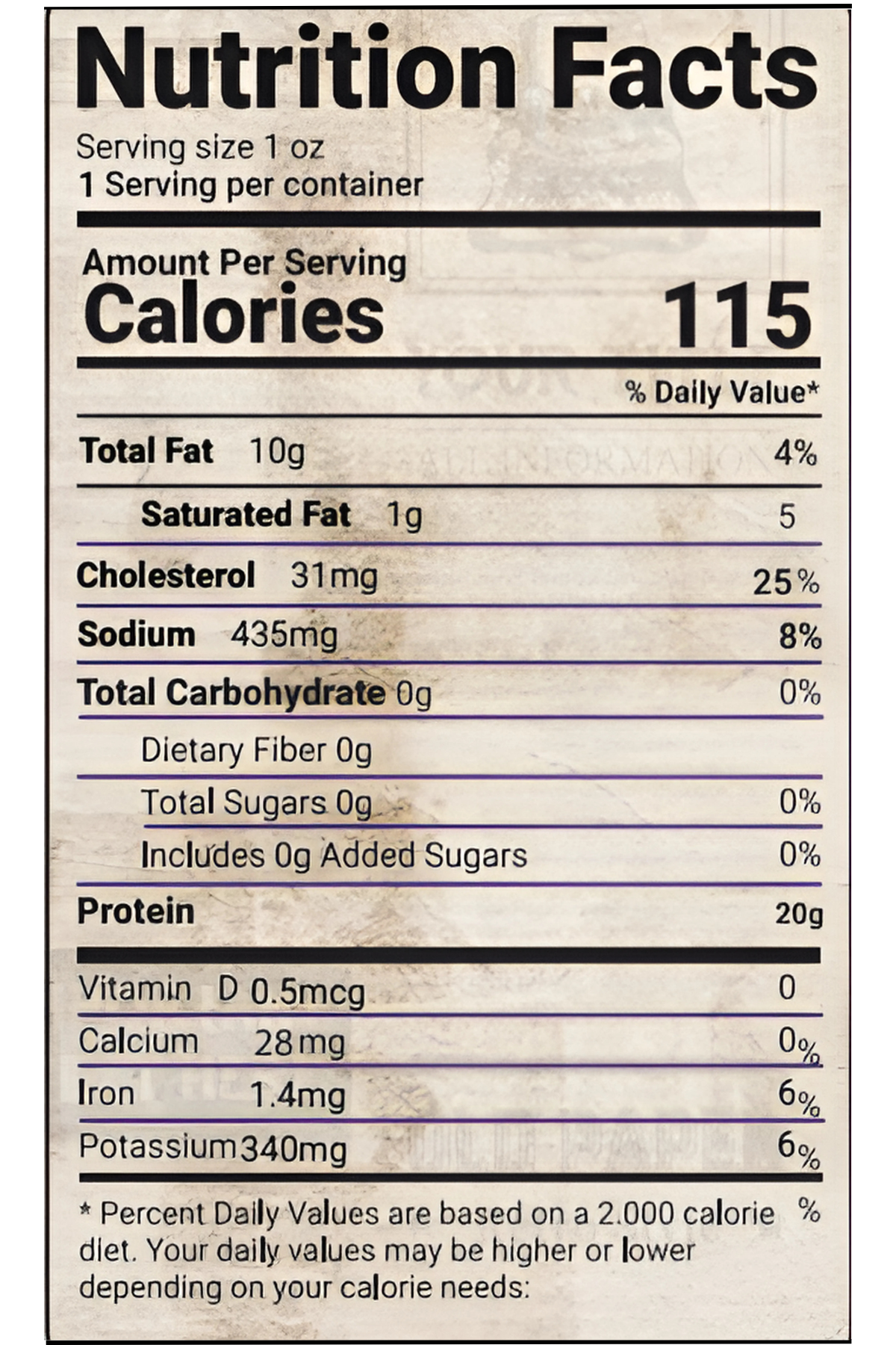 Nutrition Facts